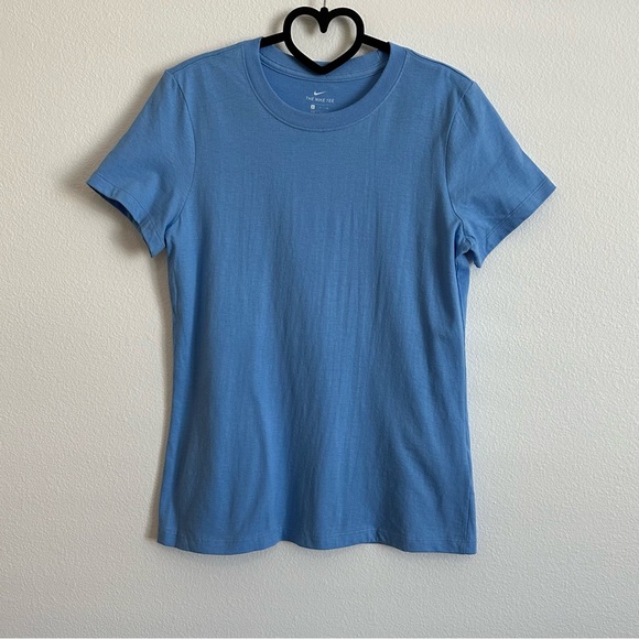 Nike Blue Tee / T-Shirt Short Sleeve Cotton Size S - Picture 8 of 8